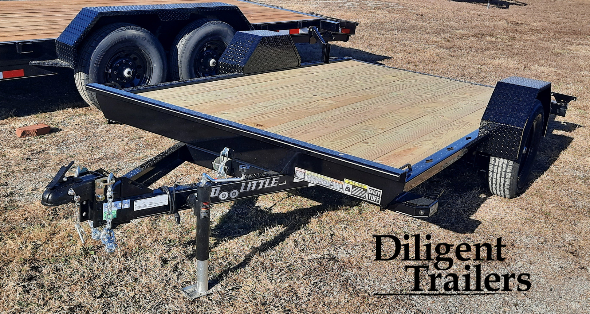 New 2026 Doolittle Trailers 72" x12' Utility Trailer Tilt Deck