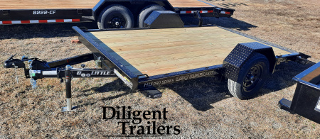 New 2026 Doolittle Trailers 72" x12' Utility Trailer Tilt Deck