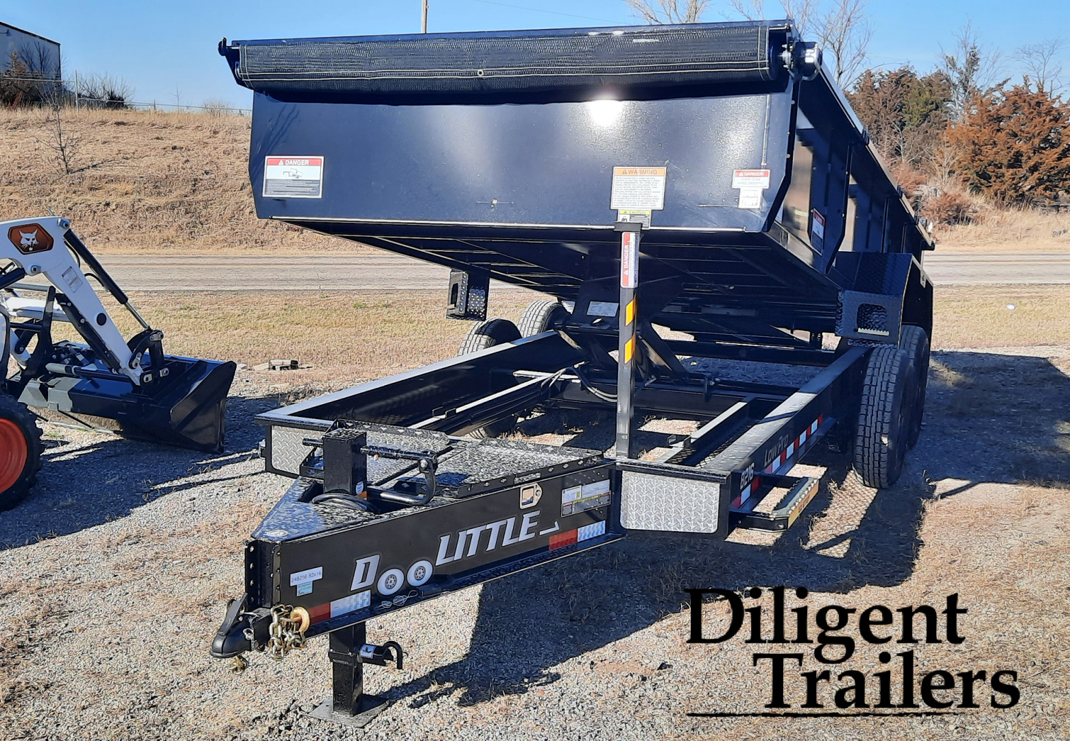 New 2026 Doolittle Trailers 82"x16' Dump Trailer