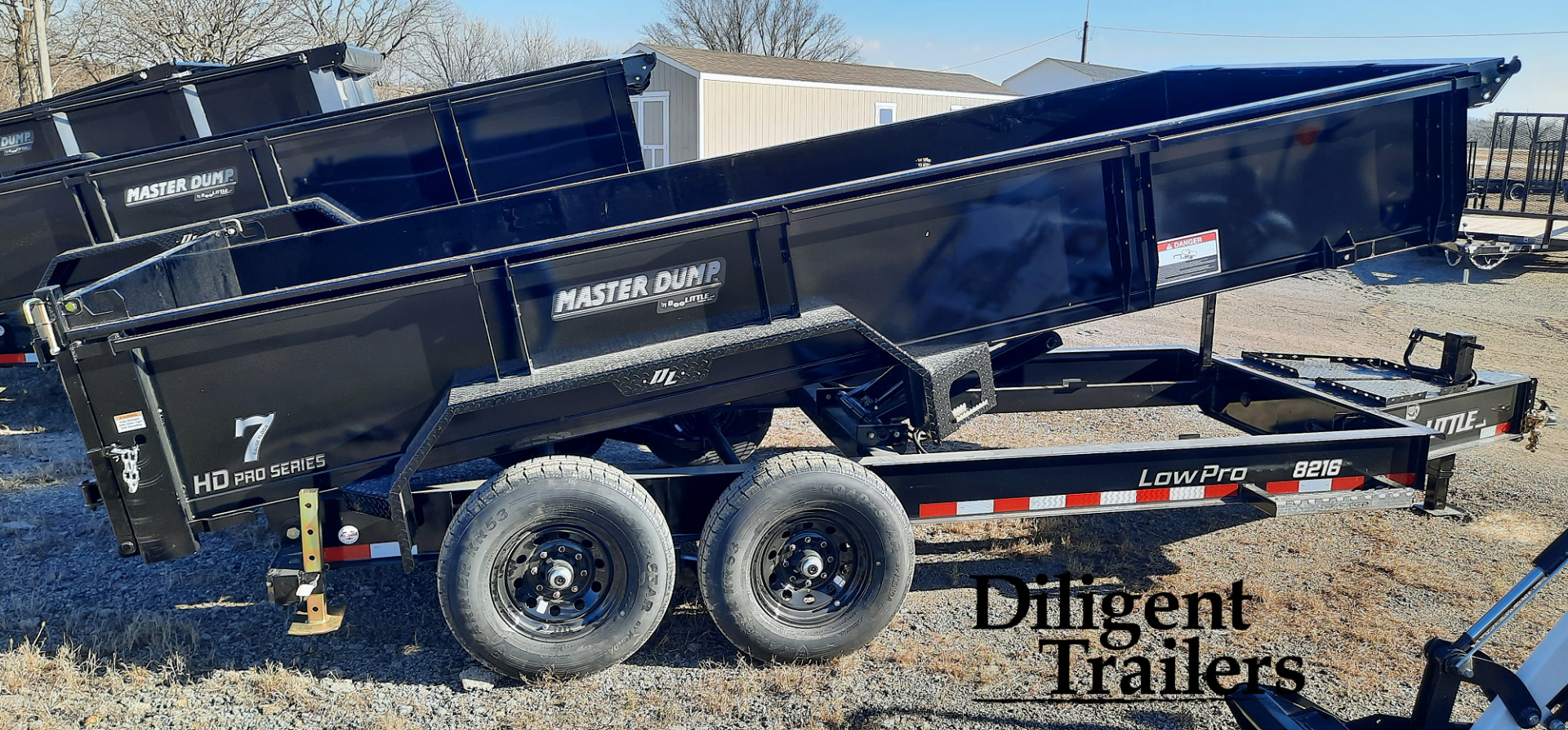 New 2026 Doolittle Trailers 82"x16' Dump Trailer