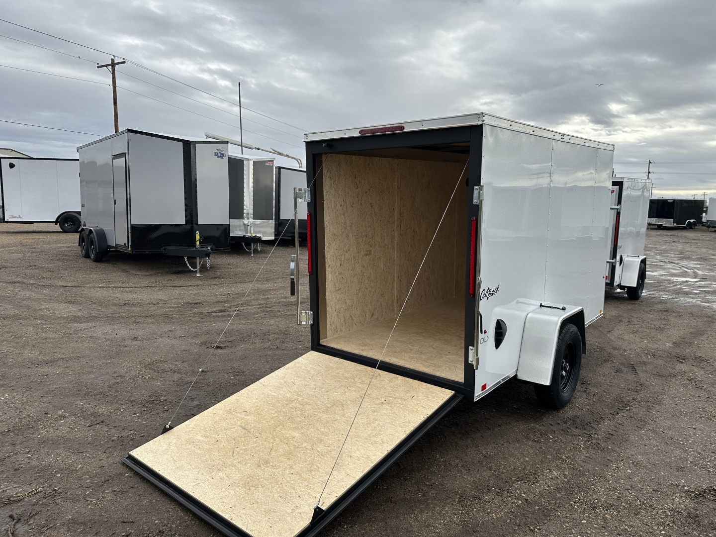 New 2026 Pace American 5x10 3K Outback Cargo / Enclosed Trailer