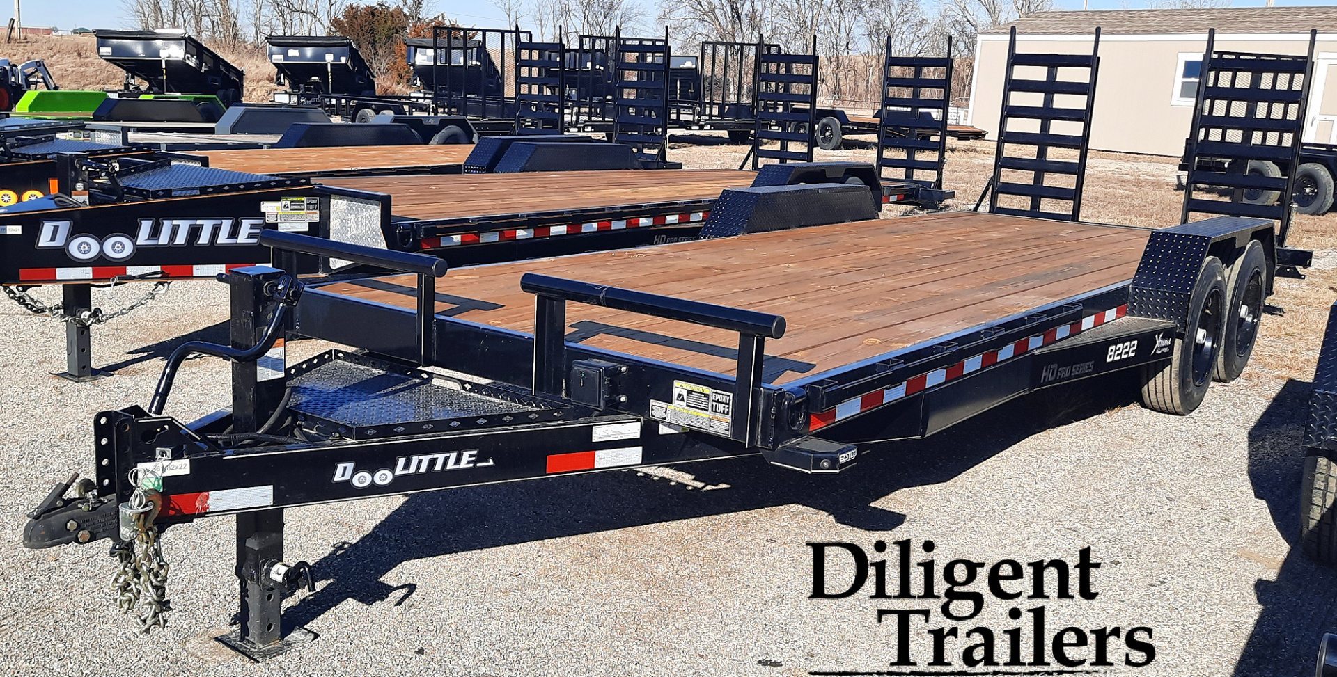 New 2026 Doolittle Trailers 82"x22' Equipment Trailer