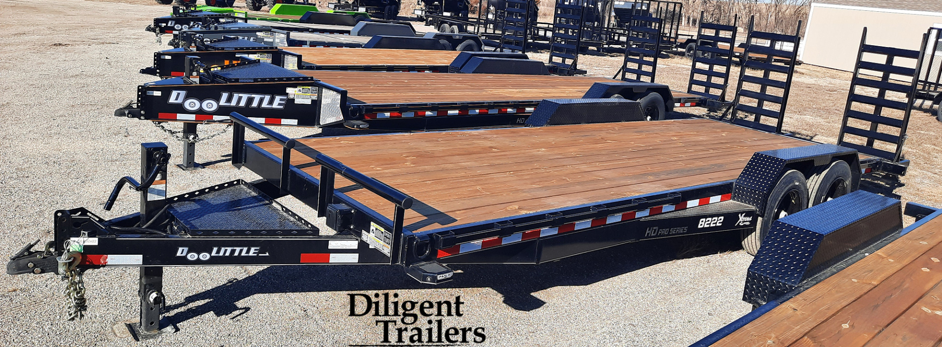 New 2026 Doolittle Trailers 82"x22' Equipment Trailer