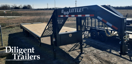 New 2026 Doolittle Trailers 102" x32' Gooseneck Deckover Equipment Trailer
