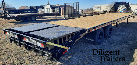 New 2026 Doolittle Trailers 102" x32' Gooseneck Deckover Equipment Trailer