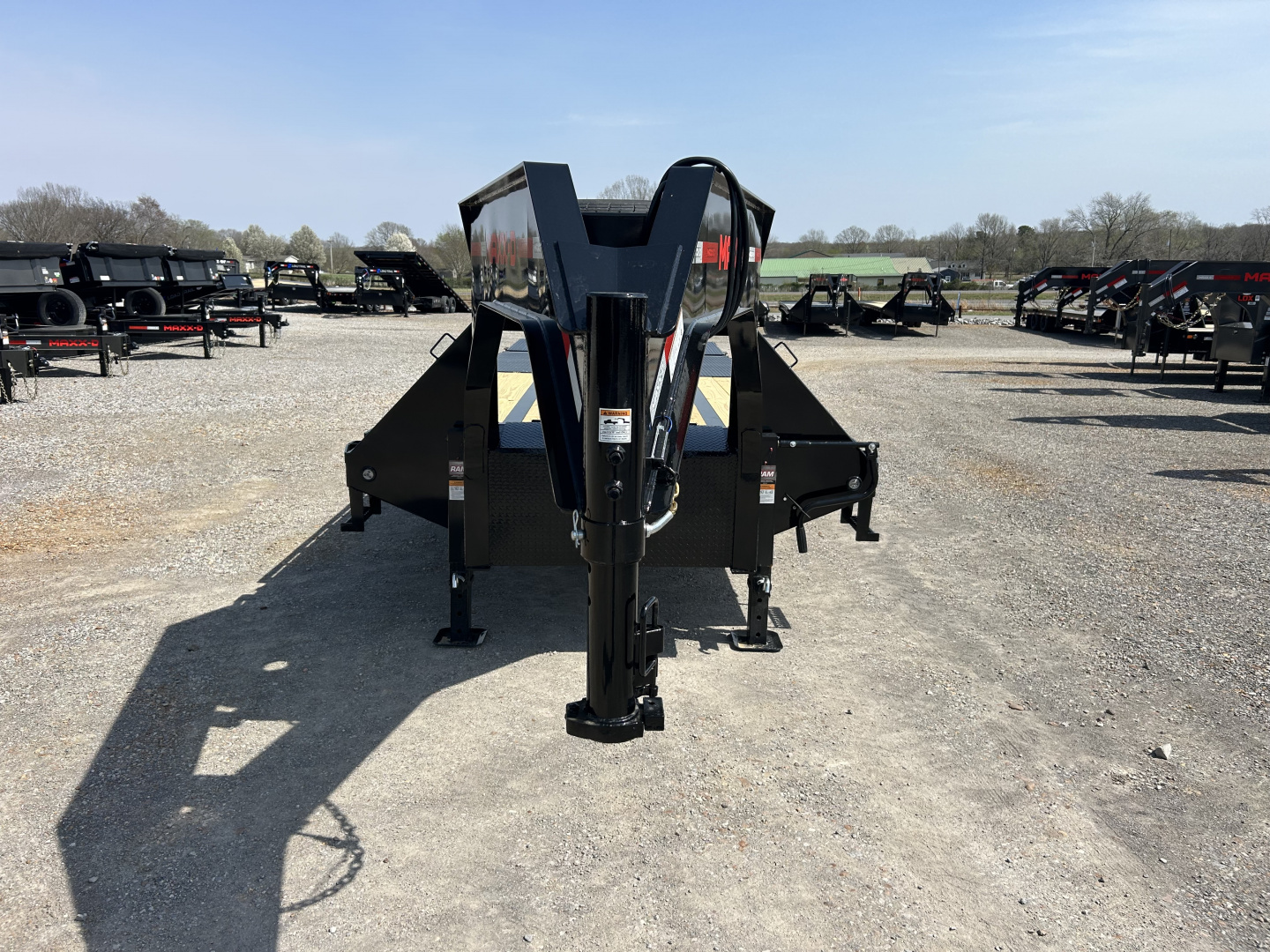 New 2026 MAXXD Gooseneck Flatbed Trailer | 102" x 25' 25K GVWR