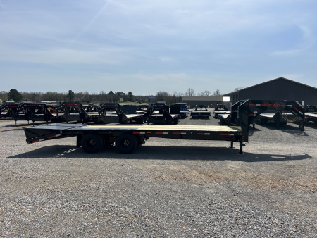 New 2026 MAXXD Gooseneck Flatbed Trailer | 102" x 25' 25K GVWR