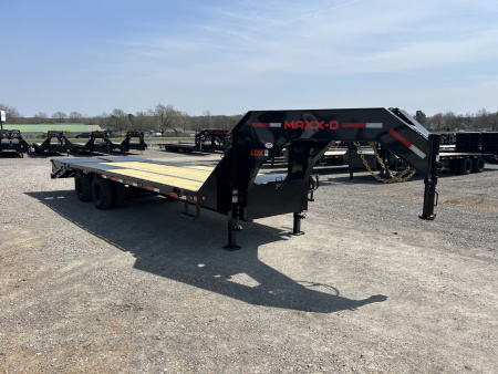 New 2026 MAXXD Gooseneck Flatbed Trailer | 102" x 25' 25K GVWR