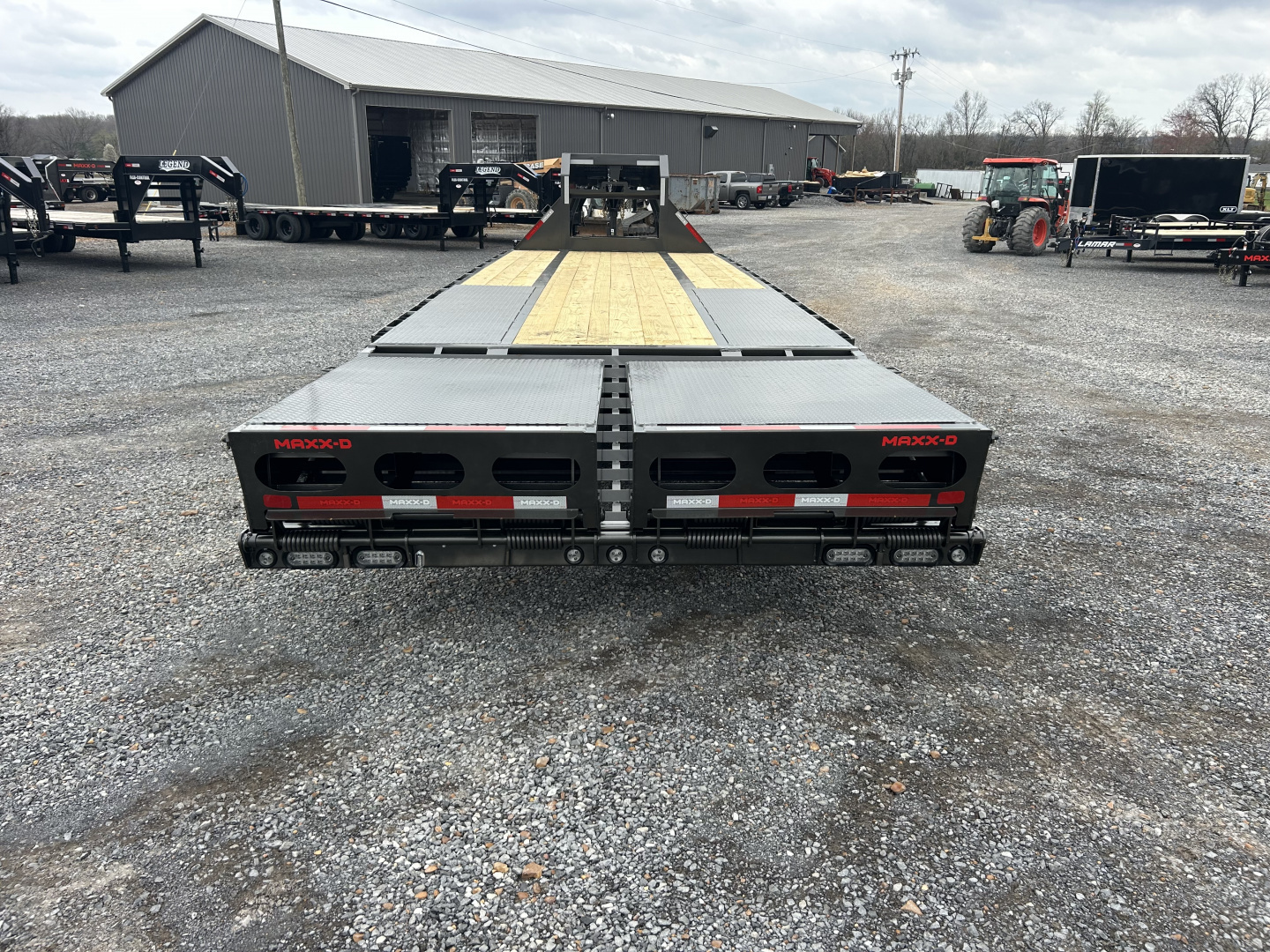 New 2026 MAXXD Gooseneck Flatbed Trailer | 102" x 28' 25K GVWR