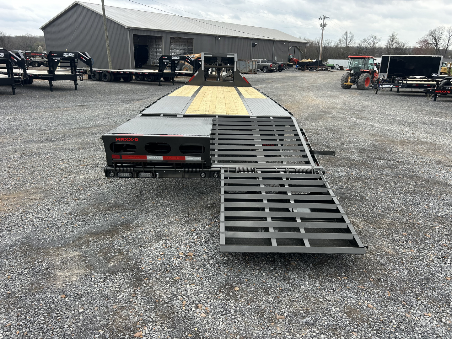 New 2026 MAXXD Gooseneck Flatbed Trailer | 102" x 28' 25K GVWR
