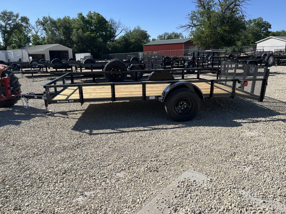 New 2026 Bulldog 82"x14' Single Axle Dovetail Utility Trailer
