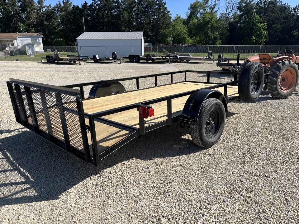 New 2026 Bulldog 82"x14' Single Axle Dovetail Utility Trailer
