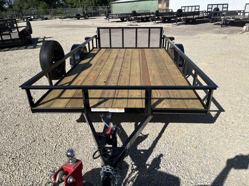 New 2026 Bulldog 82"x14' Single Axle Dovetail Utility Trailer