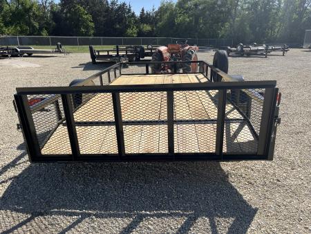 New 2026 Bulldog 82"x14' Single Axle Dovetail Utility Trailer