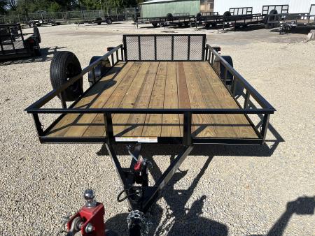 New 2026 Bulldog 82"x14' Single Axle Dovetail Utility Trailer