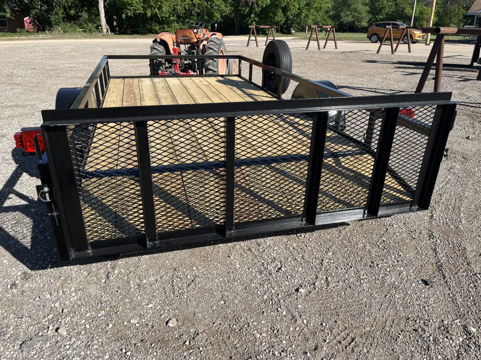 New 2026 Bulldog 76"x14' Single Axle Dovetail Utility Trailer
