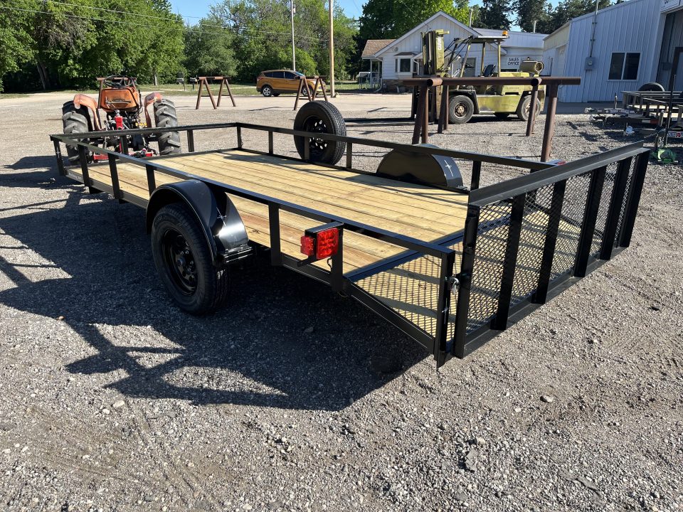 New 2026 Bulldog 76"x14' Single Axle Dovetail Utility Trailer