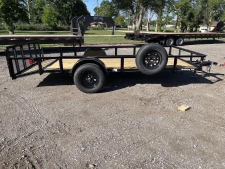 New 2026 Bulldog 76"x14' Single Axle Dovetail Utility Trailer