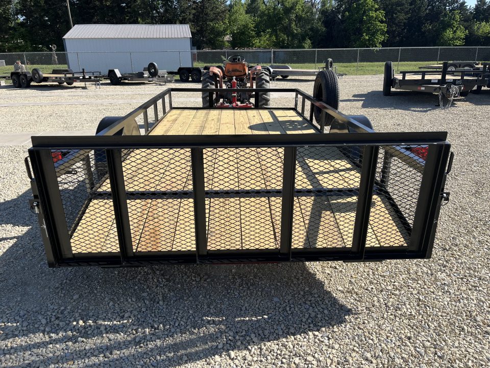 New 2026 Bulldog 76"x14' Single Axle Dovetail Utility Trailer