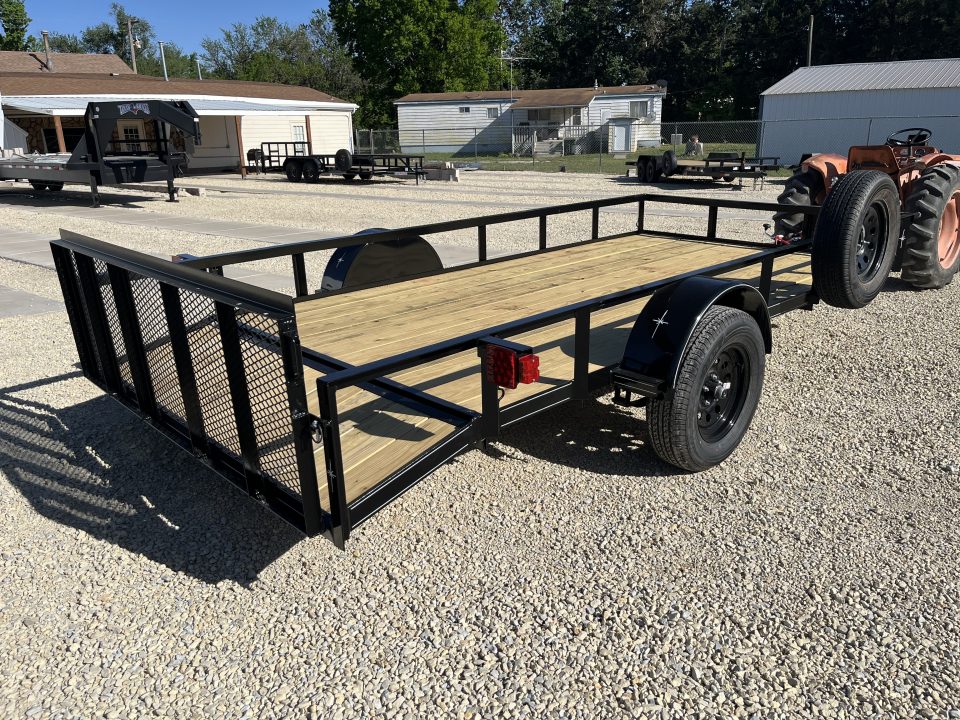 New 2026 Bulldog 76"x14' Single Axle Dovetail Utility Trailer