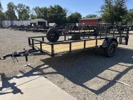 New 2026 Bulldog 76 x14' Single Axle Dovetail Utility Trailer