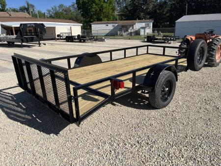 New 2026 Bulldog 76"x14' Single Axle Dovetail Utility Trailer