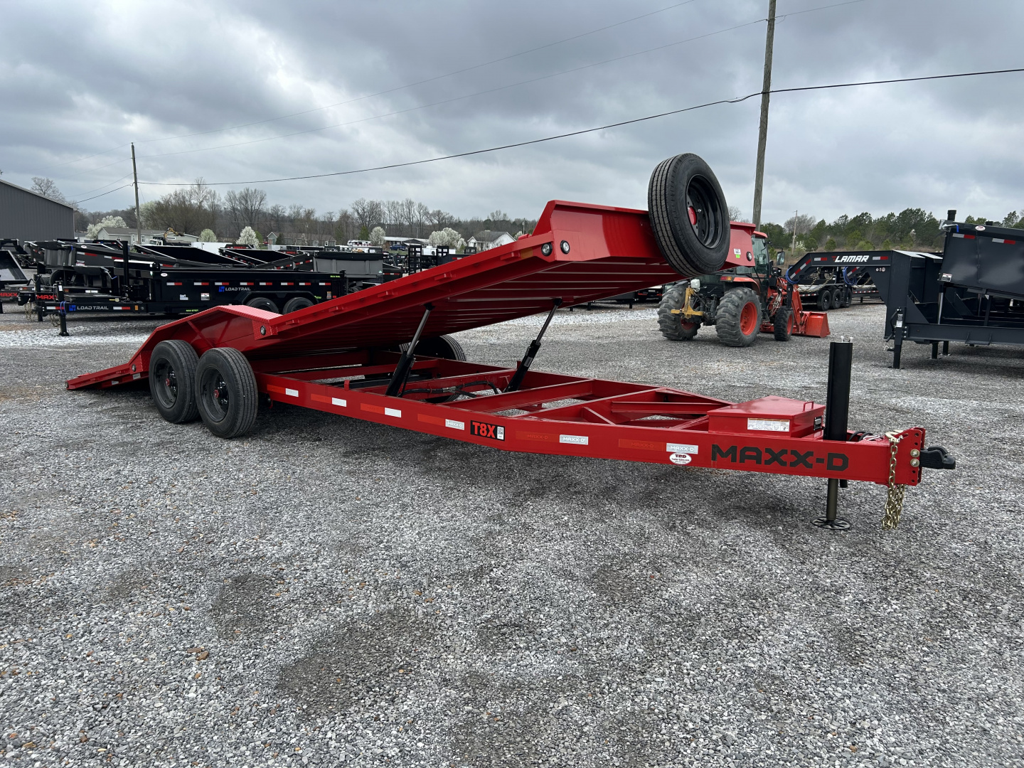 New 2026 MAXXD Power Tilt Trailer | 102" x 24' | 17.5K GVWR