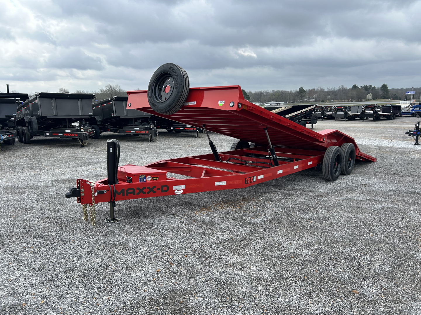 New 2026 MAXXD Power Tilt Trailer | 102" x 24' | 17.5K GVWR