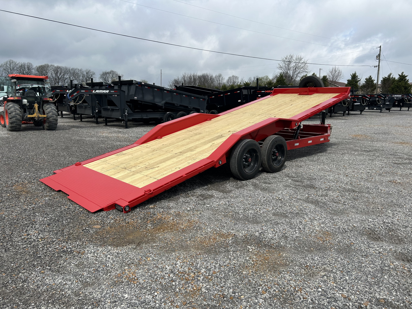 New 2026 MAXXD Power Tilt Trailer | 102" x 24' | 17.5K GVWR