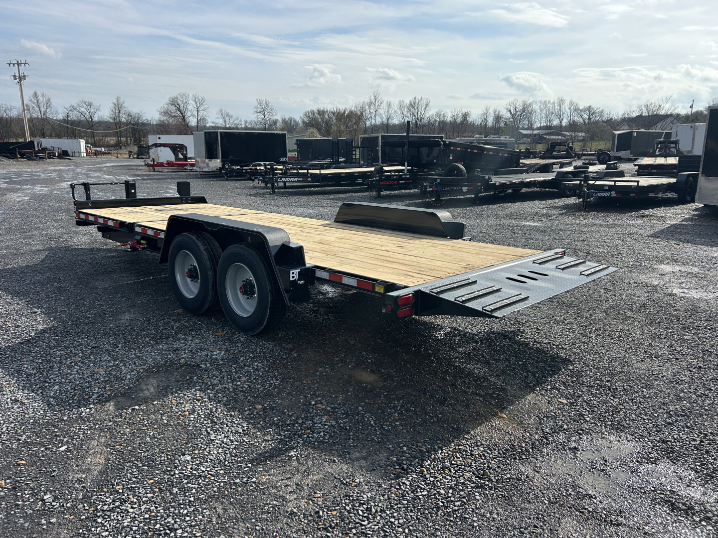New 2026 Behnke 83" x 22' 20k Tilt Trailer