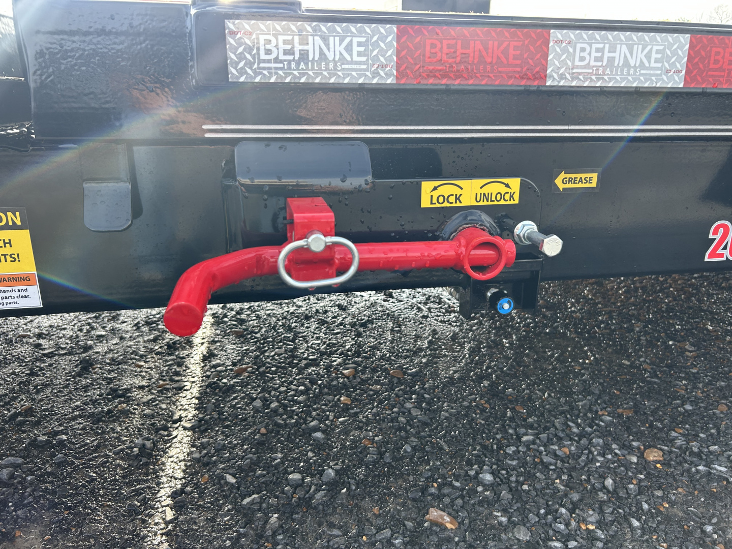 New 2026 Behnke 83" x 22' 20k Tilt Trailer