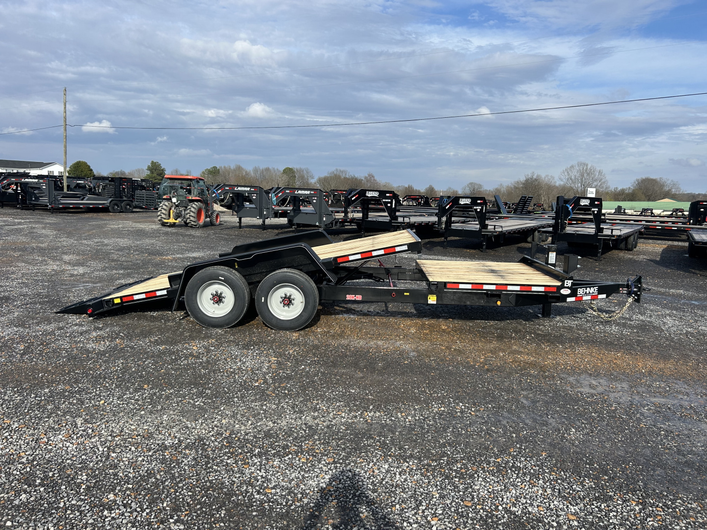 New 2026 Behnke 83" x 22' 20k Tilt Trailer