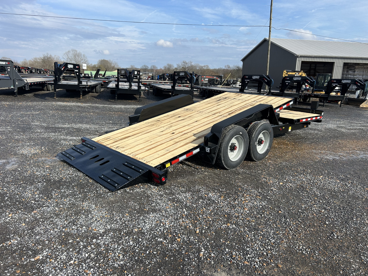 New 2026 Behnke 83" x 22' 20k Tilt Trailer
