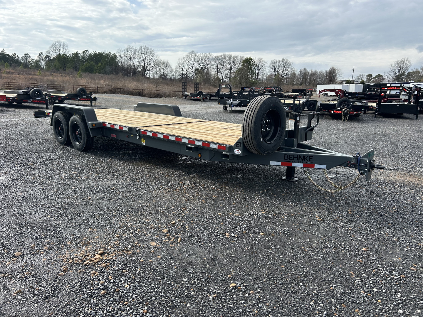 New 2026 Behnke 83" x 24' 20k Tilt Trailer