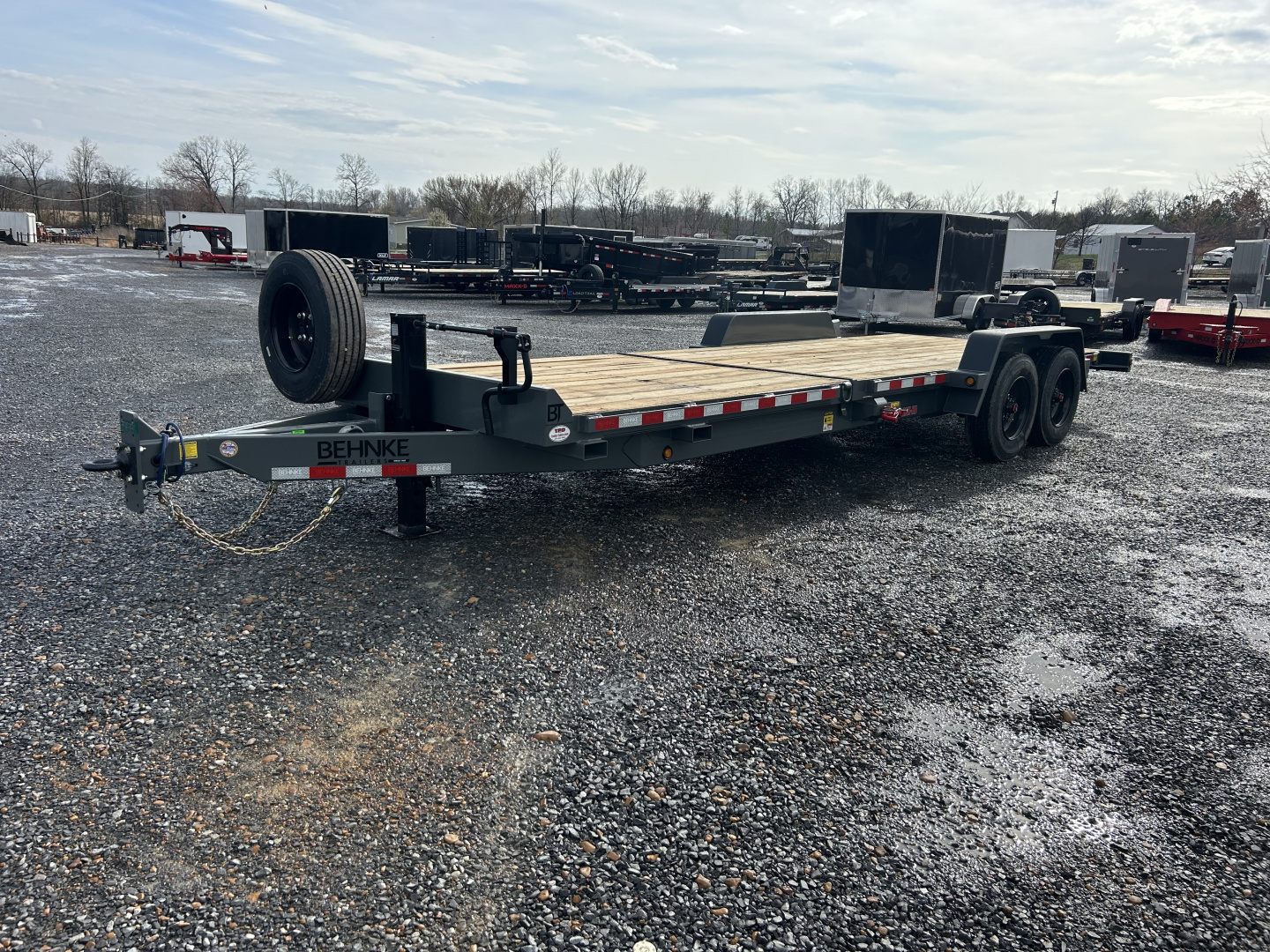 New 2026 Behnke 83" x 24' 20k Tilt Trailer