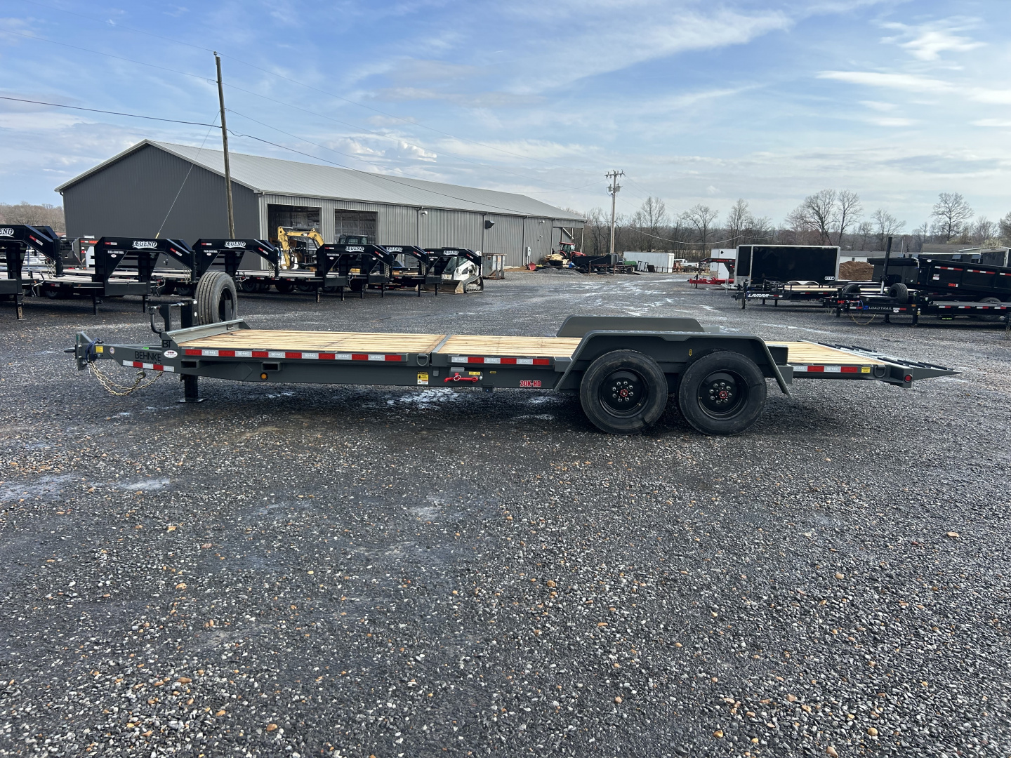 New 2026 Behnke 83" x 24' 20k Tilt Trailer