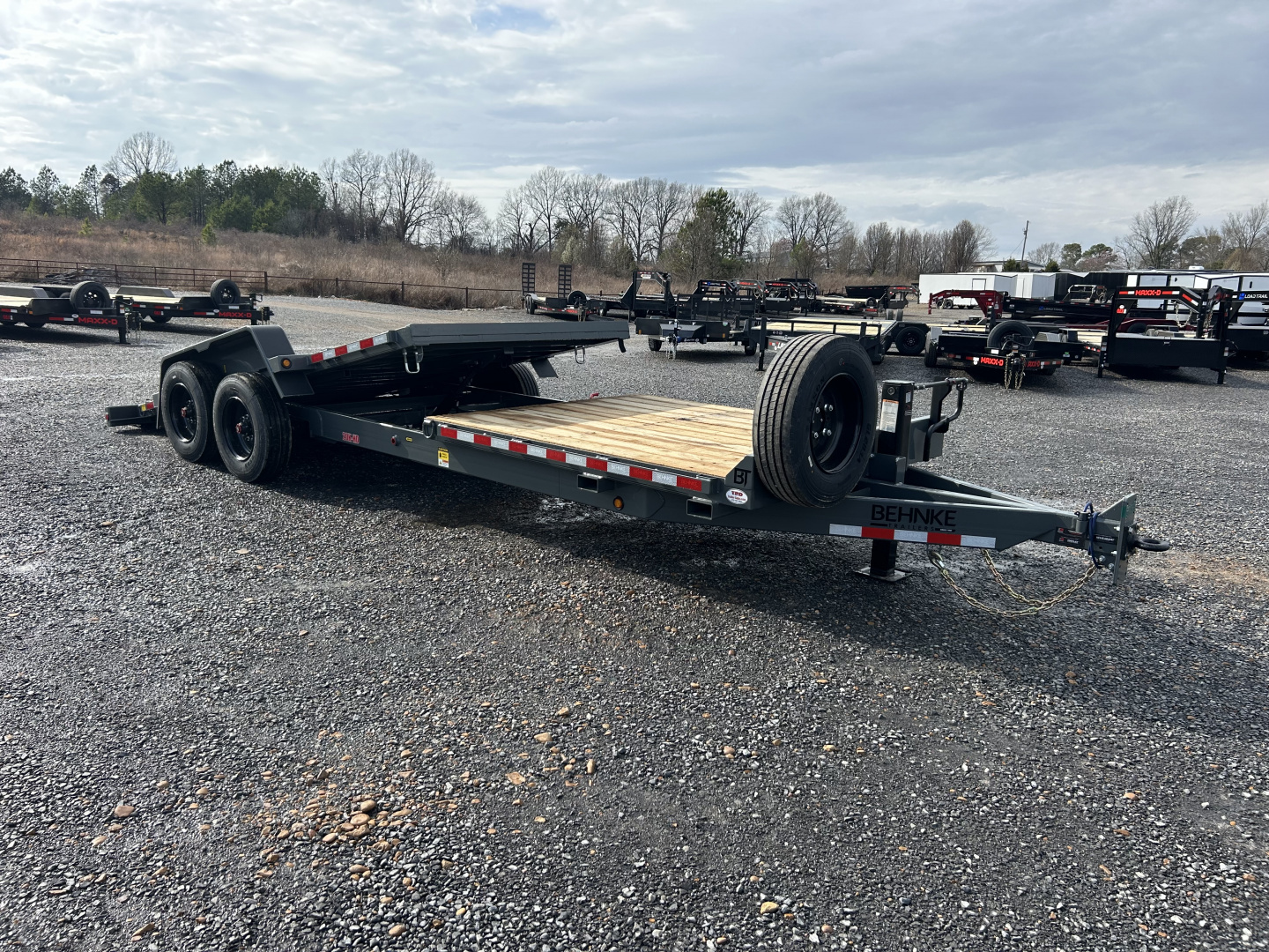 New 2026 Behnke 83" x 24' 20k Tilt Trailer