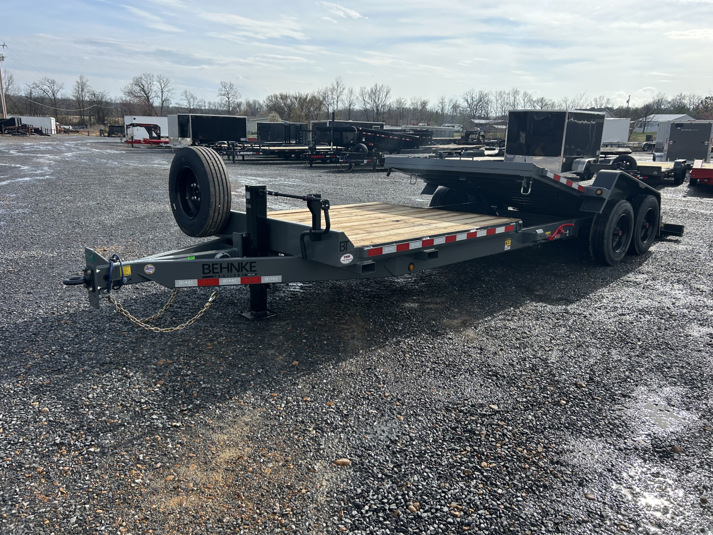 New 2026 Behnke 83" x 24' 20k Tilt Trailer