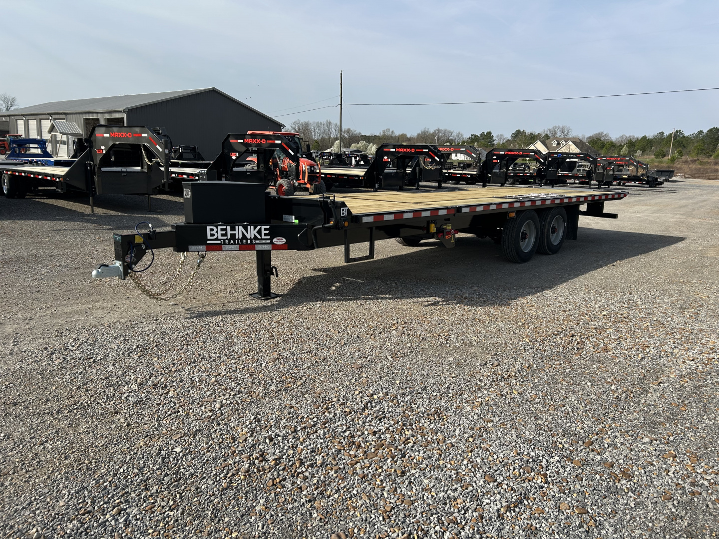 New 2026 Behnke 102" x 24' 20k Deckover Hybrid Tilt Trailer