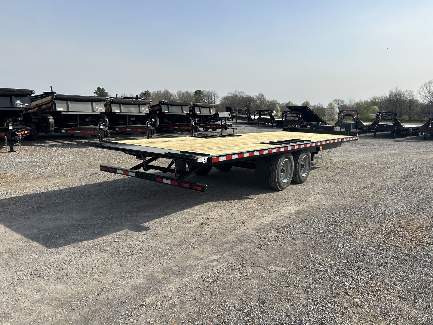 New 2026 Behnke 102" x 24' 20k Deckover Hybrid Tilt Trailer