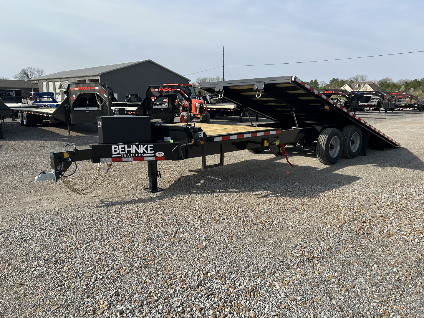 New 2026 Behnke 102" x 24' 20k Deckover Hybrid Tilt Trailer