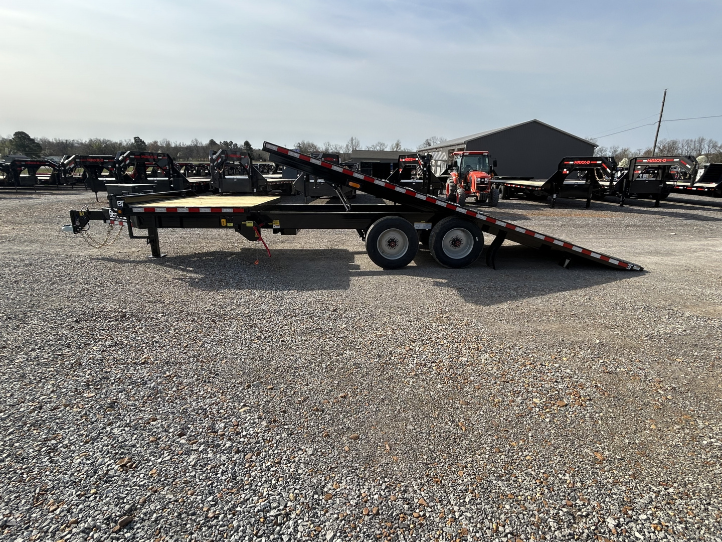 New 2026 Behnke 102" x 24' 20k Deckover Hybrid Tilt Trailer