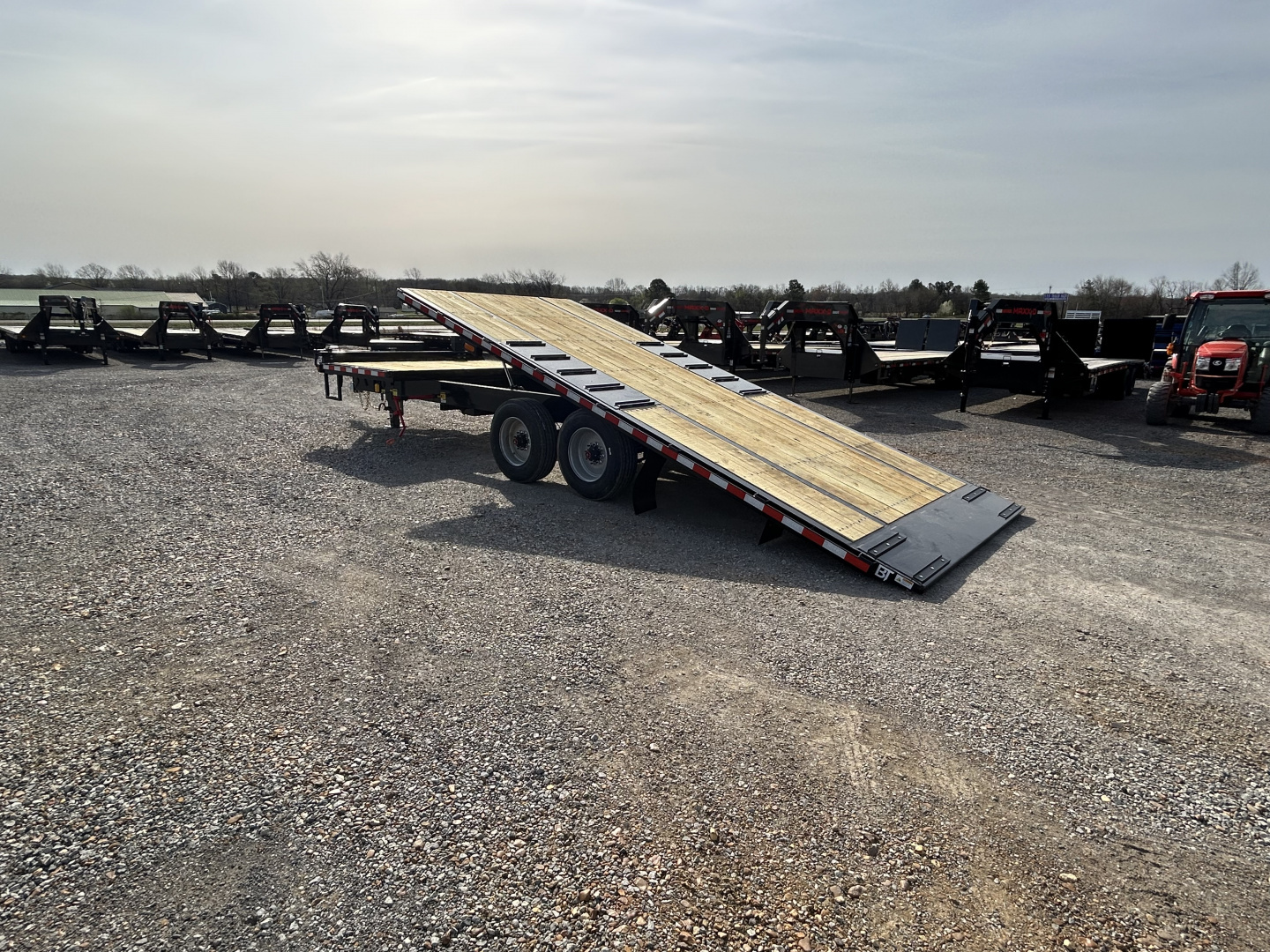 New 2026 Behnke 102" x 24' 20k Deckover Hybrid Tilt Trailer