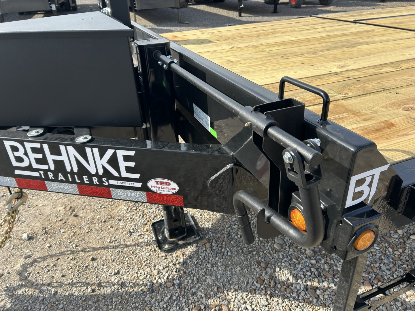 New 2026 Behnke 102" x 24' 20k Deckover Hybrid Tilt Trailer