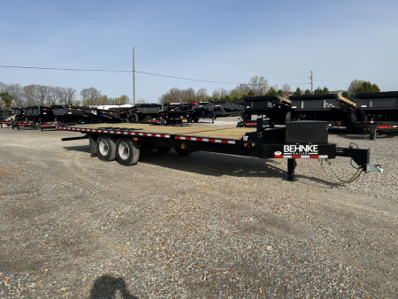 New 2026 Behnke 102" x 24' 20k Deckover Hybrid Tilt Trailer