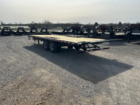 New 2026 Behnke 102" x 24' 20k Deckover Hybrid Tilt Trailer