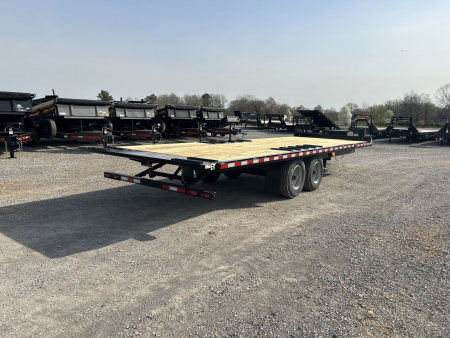New 2026 Behnke 102" x 24' 20k Deckover Hybrid Tilt Trailer