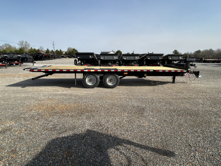 New 2026 Behnke 102" x 24' 20k Deckover Hybrid Tilt Trailer