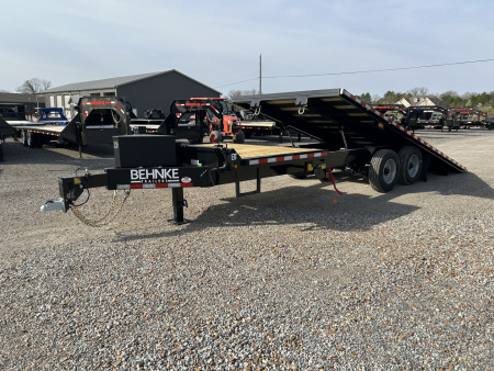 New 2026 Behnke 102" x 24' 20k Deckover Hybrid Tilt Trailer