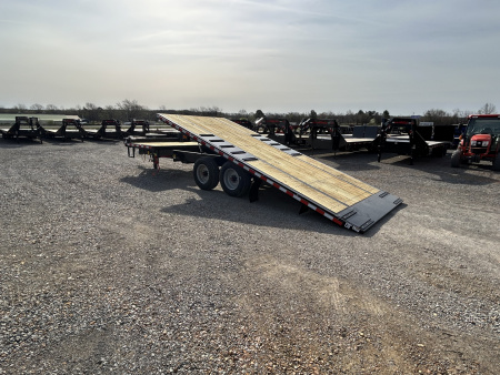 New 2026 Behnke 102" x 24' 20k Deckover Hybrid Tilt Trailer